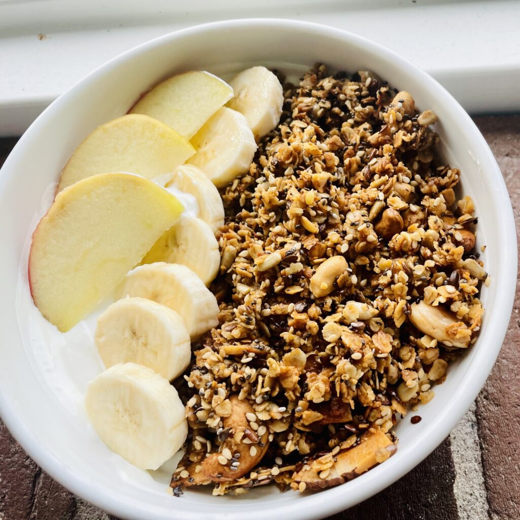 Homemade granola