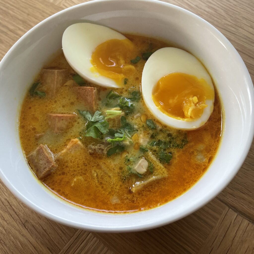 Red curry soup