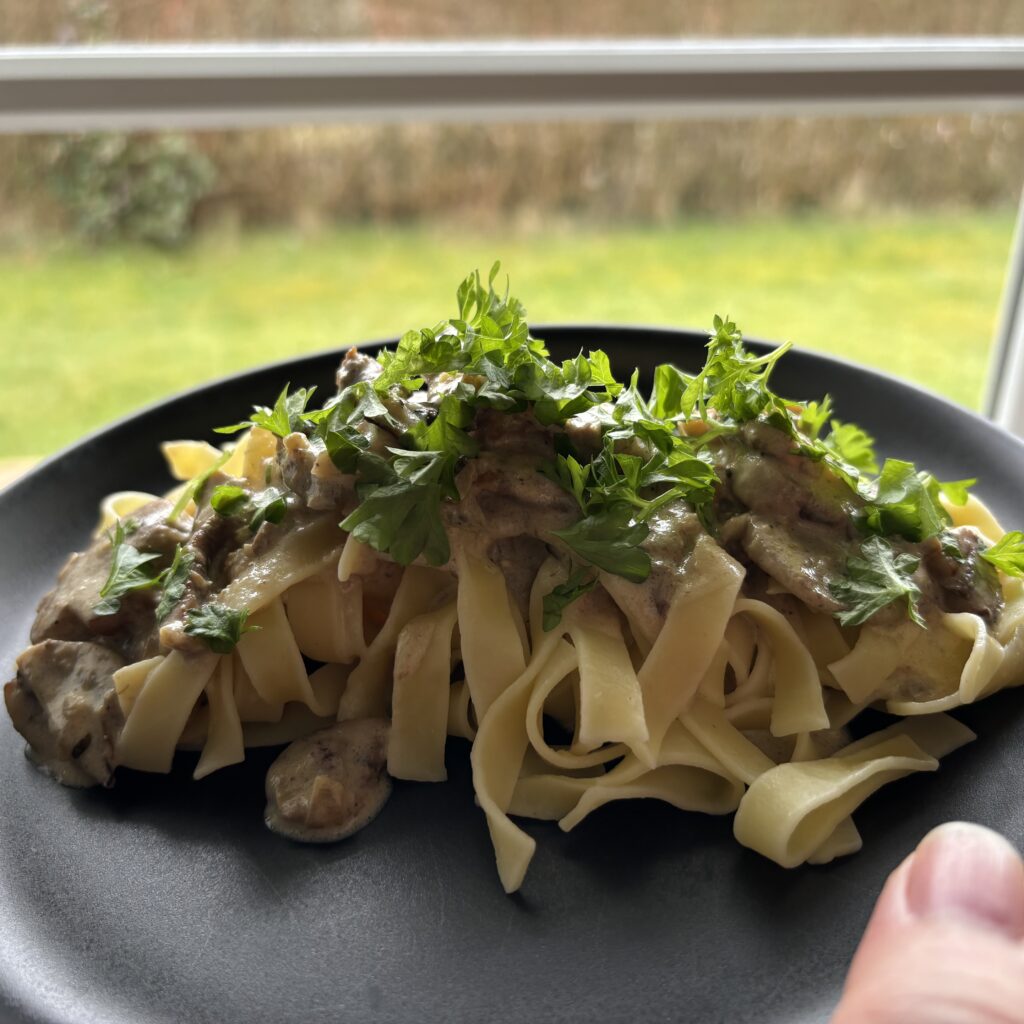 Beef Stroganoff